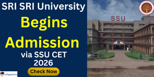 Sri Sri University Begins Admission for 2026-27 via SSU CET; Apply Now at srisriuniversity.edu.in